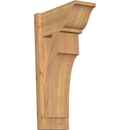 Ekena Millwork Westlake Traditional Smooth Outlooker, Western Red Cedar, 7 1/2"W x 14"D x 26"H OUT08X14X26WTL01SWR